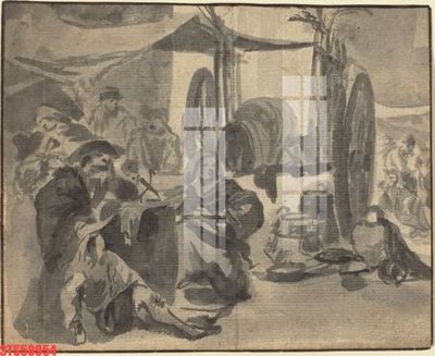 Tải file Tranh sơn dầu phương tây tổng hợp STS58954 (ảnh gốc) file TIFF