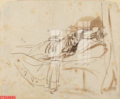 File in trần Tranh sơn dầu phương tây tổng hợp STS59005 (bản gốc) bầu trời