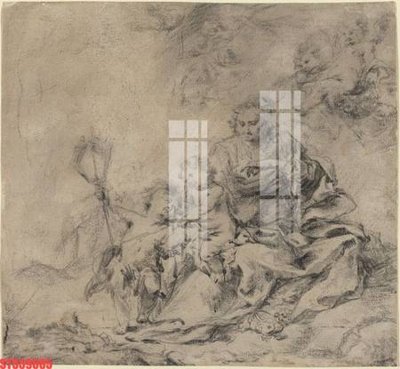 File tranh Tranh sơn dầu phương tây tổng hợp STS59085 (gốc) in backlit film