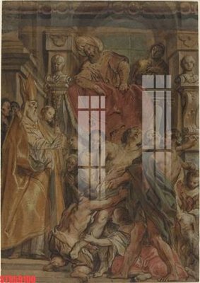 Download file gốc Tranh sơn dầu phương tây tổng hợp STS59100 (in mica) logo