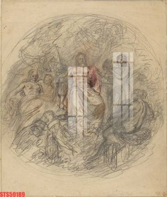 File gốc Tranh sơn dầu phương tây tổng hợp STS59189 (trang trí) phòng làm việc