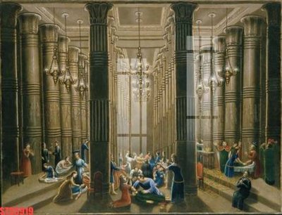 Download file ảnh gốc Tranh sơn dầu phương tây tổng hợp STS5919 để in ấn