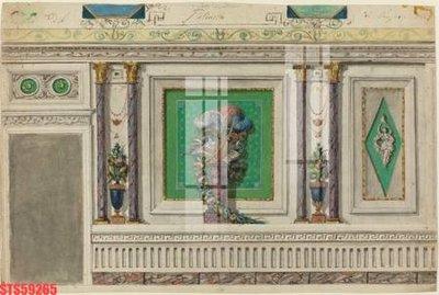 File gốc Tranh sơn dầu phương tây tổng hợp STS59265 (vector) cho in ấn