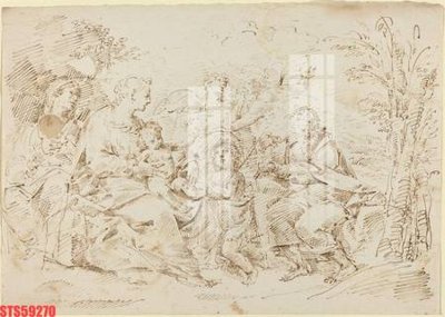 Tải file Tranh sơn dầu phương tây tổng hợp STS59270 (gốc) chủ đề tâm linh