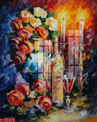 Download file gốc Tranh sơn dầu phương tây tổng hợp STS5928 (in mica) 3D