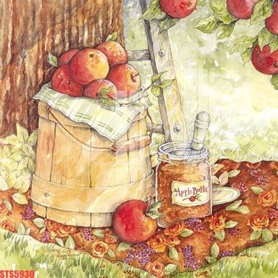 File gốc Tranh sơn dầu phương tây tổng hợp STS5930 (chủ đề hiện đại) trang trí