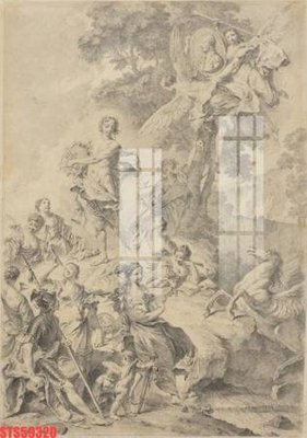 File tranh gốc Tranh sơn dầu phương tây tổng hợp STS59320 chủ đề hiện đại