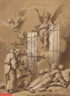 File tranh Tranh sơn dầu phương tây tổng hợp STS59379 (bản gốc) treo quán cafe