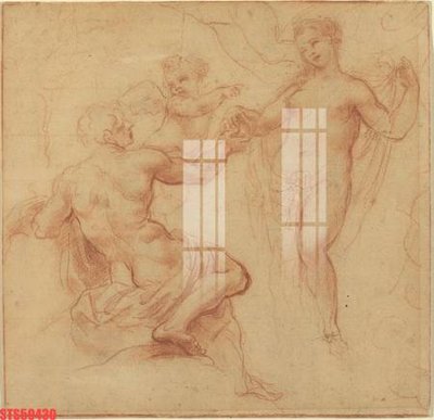 Hình ảnh file gốc in trần nhà Tranh sơn dầu phương tây tổng hợp STS59430