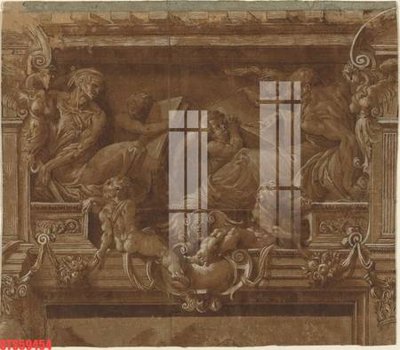 File gốc in ấn Tranh sơn dầu phương tây tổng hợp STS59454 chuẩn màu CMYK