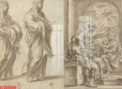 File tranh Tranh sơn dầu phương tây tổng hợp STS59500 (file gốc) chuẩn màu in