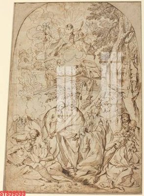 File ảnh Tranh sơn dầu phương tây tổng hợp STS59533 (gốc) cho trang trí nhà hàng