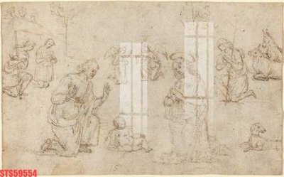 File PSD Tranh sơn dầu phương tây tổng hợp STS59554 (bản gốc) dễ dàng edit