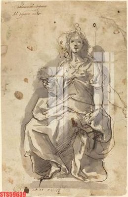 File in trần Tranh sơn dầu phương tây tổng hợp STS59639 (bản gốc) hoa văn