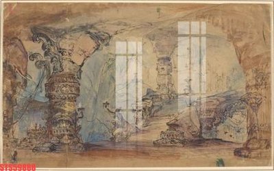 File gốc Tranh sơn dầu phương tây tổng hợp STS59888 (in mica) làm bảng hiệu