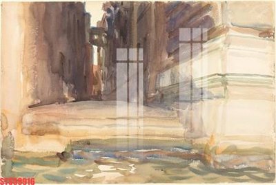 File in trần Tranh sơn dầu phương tây tổng hợp STS59916 (bản gốc) bầu trời