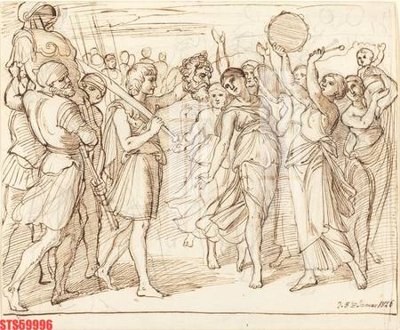 Tải file Tranh sơn dầu phương tây tổng hợp STS59996 (ảnh gốc) in gạch 3D