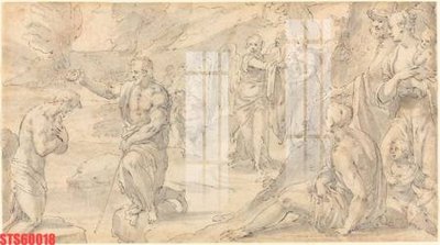 File gốc Tranh sơn dầu phương tây tổng hợp STS60018 (phong cách) châu Âu