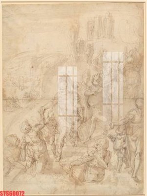 File PSD Tranh sơn dầu phương tây tổng hợp STS60072 (gốc) cho designer