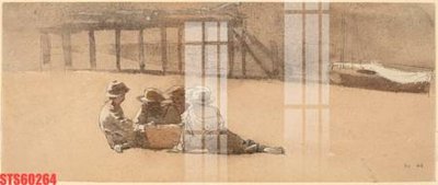 File tranh Tranh sơn dầu phương tây tổng hợp STS60264 (ảnh gốc) in trần nhà