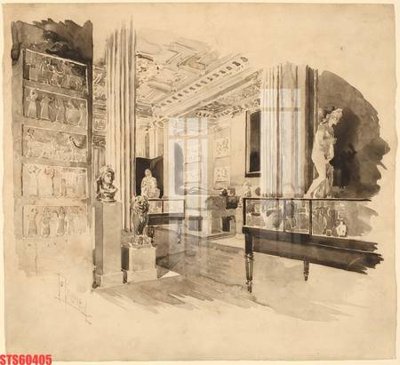 File PSD Tranh sơn dầu phương tây tổng hợp STS60405 (nguyên bản) cho thiết kế