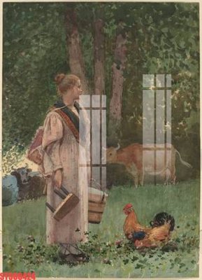 File tranh Tranh sơn dầu phương tây tổng hợp STS60424 (gốc) chủ đề động vật