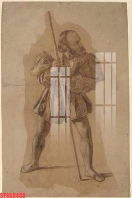 File in trần Tranh sơn dầu phương tây tổng hợp STS60438 (bản gốc) hoa văn