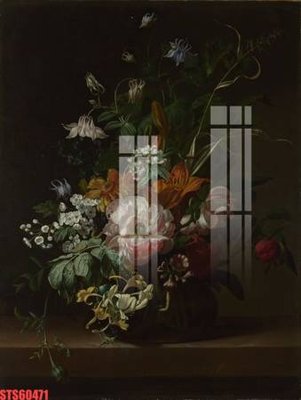 File tranh Tranh sơn dầu phương tây tổng hợp STS60471 (gốc) chủ đề thiên nhiên