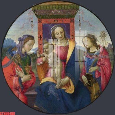 File in trần Tranh sơn dầu phương tây tổng hợp STS60488 (bản gốc) mây trời