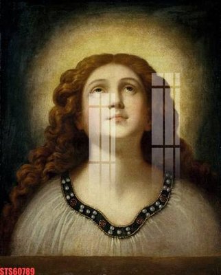 File in trần Tranh sơn dầu phương tây tổng hợp STS60789 (file gốc) xuyên sáng