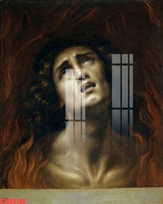 File in trần Tranh sơn dầu phương tây tổng hợp STS60790 (bản gốc) phong cảnh