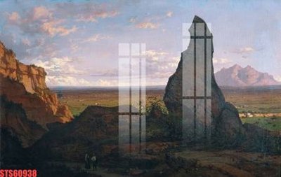 File tranh Tranh sơn dầu phương tây tổng hợp STS60938 (gốc) chủ đề thành phố