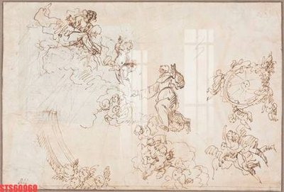 Download file Tranh sơn dầu phương tây tổng hợp STS60969 (gốc) in mica cao cấp