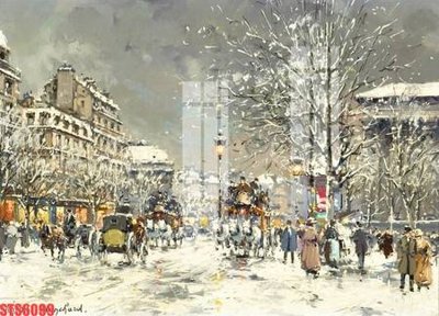 File tranh Tranh sơn dầu phương tây tổng hợp STS6099 (gốc) phong cách tối giản