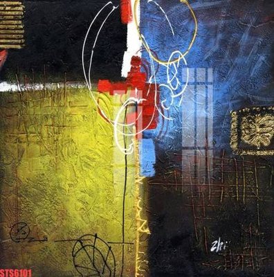 Ảnh gốc Tranh sơn dầu phương tây tổng hợp STS6101 (siêu chi tiết) để in ấn