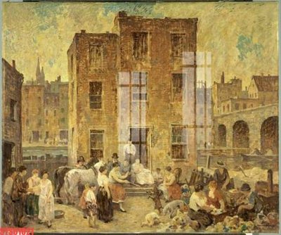 File tranh gốc Tranh sơn dầu phương tây tổng hợp STS61021 (bản quyền) file PSD