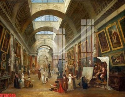 Ảnh gốc file in lụa Tranh sơn dầu phương tây tổng hợp STS61045 chi tiết