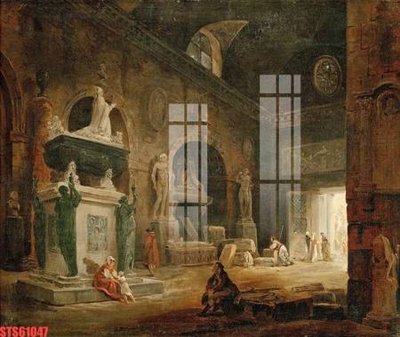 File gốc Tranh sơn dầu phương tây tổng hợp STS61047 (in 3D) nghệ thuật