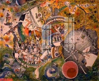 Tải file gốc Tranh sơn dầu phương tây tổng hợp STS61055 (in không vỡ ảnh)