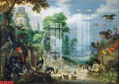 File gốc Tranh sơn dầu phương tây tổng hợp STS61117 (phiên bản chuẩn) để in ấn