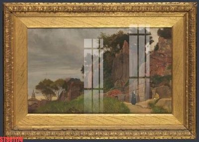 File gốc Tranh sơn dầu phương tây tổng hợp STS61174 (phiên bản chuẩn) để in ấn