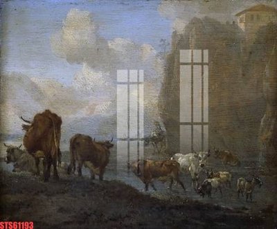 Tải file Tranh sơn dầu phương tây tổng hợp STS61193 (gốc) in ấn ngay lập tức