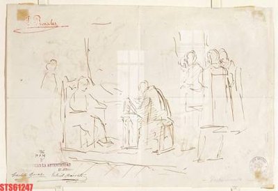 File gốc Tranh sơn dầu phương tây tổng hợp STS61247 (thiết kế) cho in ấn