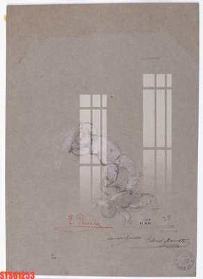 File tranh Tranh sơn dầu phương tây tổng hợp STS61253 (ảnh gốc) in trần 3D