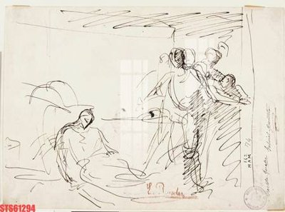 File gốc Tranh sơn dầu phương tây tổng hợp STS61294 (chủ đề hiện đại) trang trí