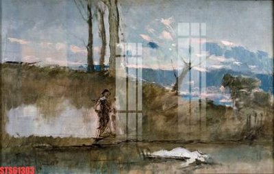 File tranh gốc Tranh sơn dầu phương tây tổng hợp STS61303 (bản quyền) Filetranh.com