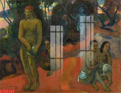 File gốc Tranh sơn dầu phương tây tổng hợp STS6134 (in lụa) tranh thuận buồm