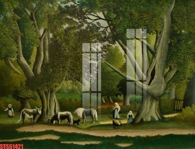 File gốc Tranh sơn dầu phương tây tổng hợp STS61421 (phong cách) châu Âu