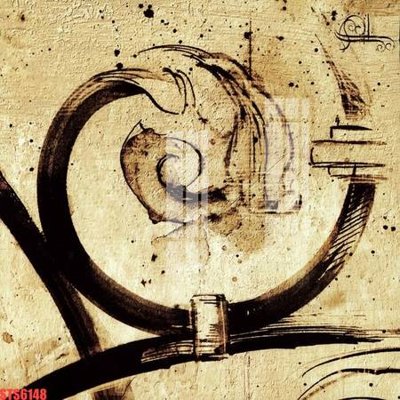 File ảnh Tranh sơn dầu phương tây tổng hợp STS6148 (gốc) in PP, decal