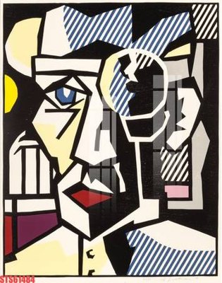 File in trần Tranh sơn dầu phương tây tổng hợp STS61484 (bản gốc) bầu trời